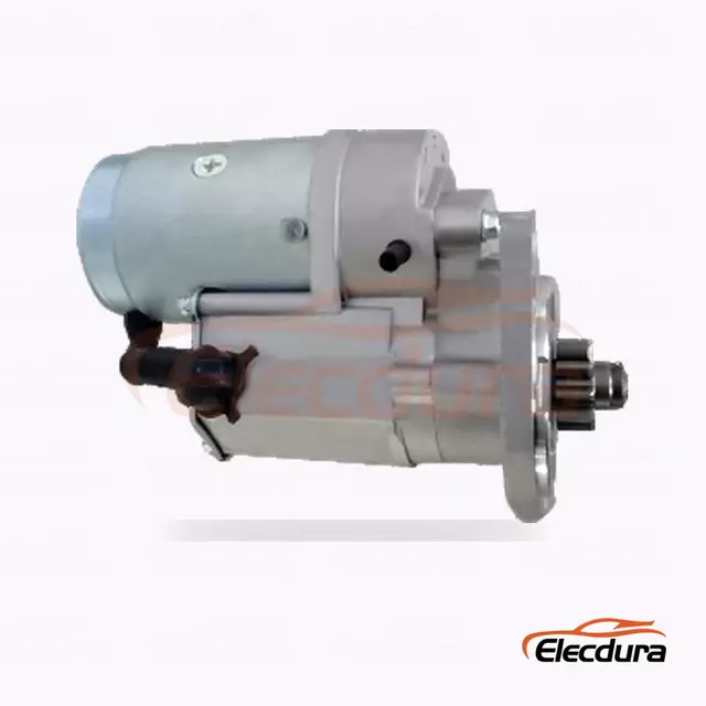 Motor de arranque de servicio pesado LRS-212C, 12 V, 2,0 kW, 10 dientes, vista del terminal trasero