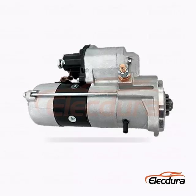 5256155 Cummins 4BT3.3 startmotor, 12V 3,0kW 11 tanden, compleet zijaanzicht