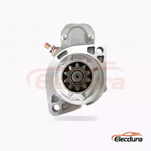 428000-7110 D&eacute;marreur Cummins B4.5, 12 V 3,0 kW 10 dents, vue lat&eacute;rale compl&egrave;te