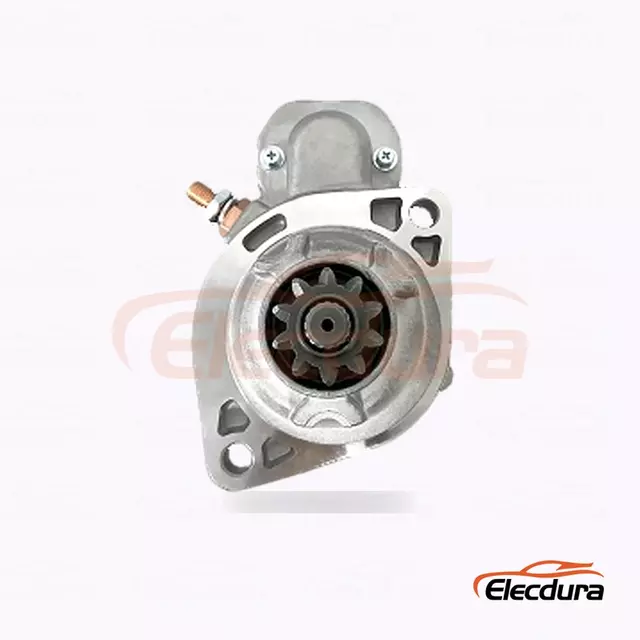 428000-7110 Cummins B4.5 มอเตอร์สตาร์ท, 12V 3.0kW 10 ฟัน, มุมมองด้านข้างที่สมบูรณ์