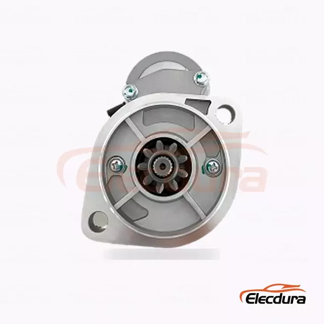 581100-1280 Isuzu 4BA1 Start&eacute;r Motor, 24V 3,5kW, 9 zubů, Pohled na zadn&iacute; termin&aacute;l