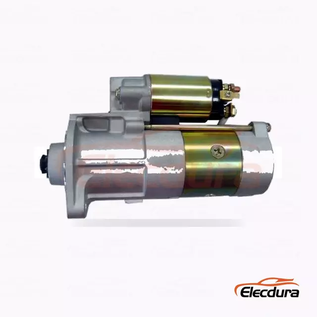 M008T70971 Kubota V3300T Motor Starter Grosir, Tampak Depan Drive-End