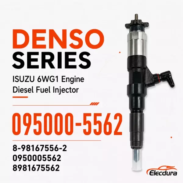 095000-5562 iniettore diesel common rail per ISUZU 6WG1