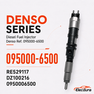 บริษัท เด็นโซ่อ้างอิง 095000-6500 หัวฉีดดีเซลสำหรับรถแทรกเตอร์ 4045T / 6068T