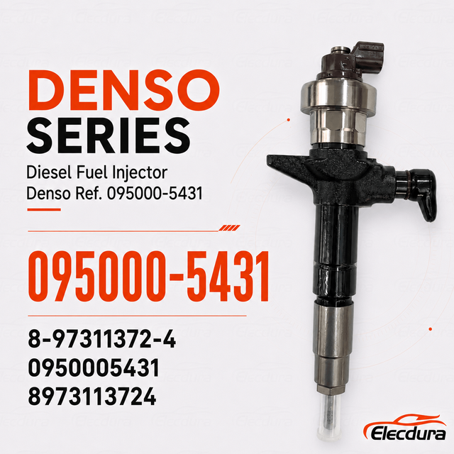 Denso Ref. 095000-5431 Dieselinjektor f&ouml;r ISUZU 4JJ1