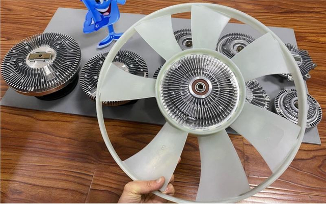 Montagevoorbeeld ventilatorkoppeling en koelventilator voor overeenkomende OE-nummers