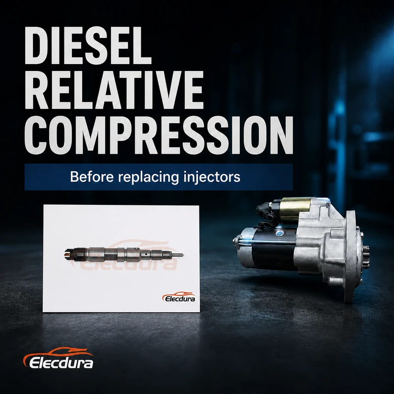 Compresie relativă diesel &icirc;nainte de &icirc;nlocuirea injectoarelor