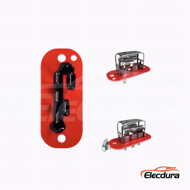 Robuuste ventilatormotorweerstand (weerstandsplaat) – OE 650179 / BSM650179 / CA1035 – voor vrachtwagens en landbouwmachines HVAC