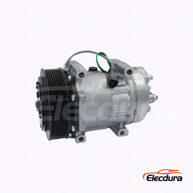Kompresor AC BH23166 / 7H15 24V dengan katrol 8PK 132 untuk Volvo