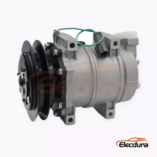 Kompresor A/C Tugas Berat 7H15 24V B1 145 mm untuk excavator Komatsu PC120