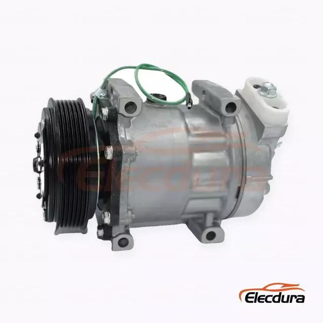 7H15 24V 6PK 119 mm Compressor A/C para servi&ccedil;o pesado para caminh&atilde;o Dayun 380