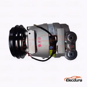 V5 24V A1 132 mm heavy-duty Airco Compressor voor XCMG 920E bouwmachines