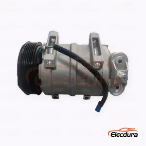 A/C 10K17A 24V PV6 117 mm con piede largo per impieghi gravosi Compressore per camion Sinotruk Howo WP12