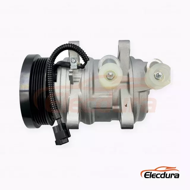 10PA15C 24V PV5 119 mm nagy teherb&iacute;r&aacute;s&uacute; kl&iacute;makompresszor Dongfeng Tianlong KL teheraut&oacute;hoz