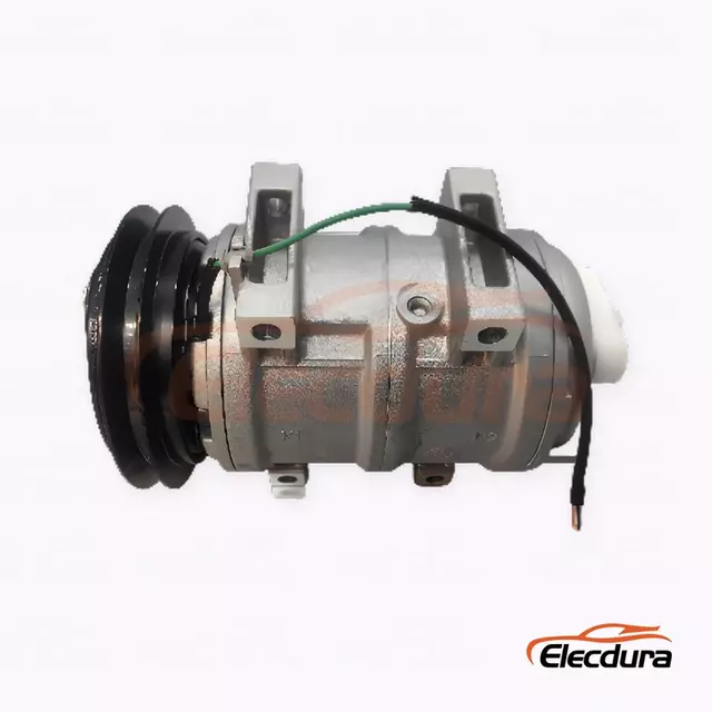 6K17A 24V A1 135 mm keskeny, &aacute;tmenő l&aacute;b&uacute;, nagy teherb&iacute;r&aacute;s&uacute; kl&iacute;makompresszor SANY 75 minikotr&oacute;hoz
