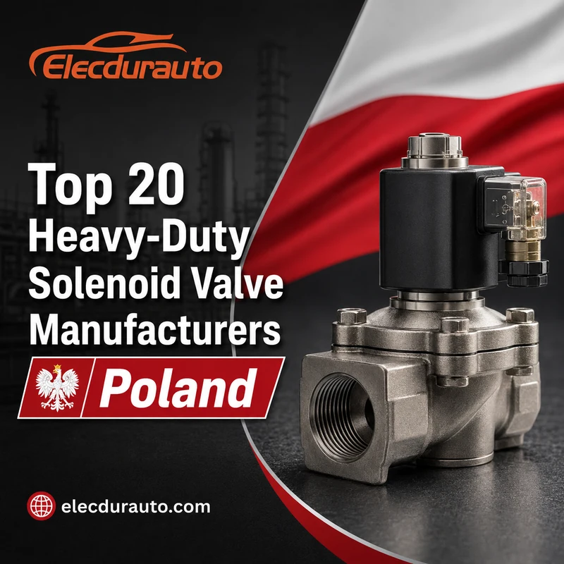 20 największych producent&oacute;w elektrozawor&oacute;w do dużych obciążeń w Polsce