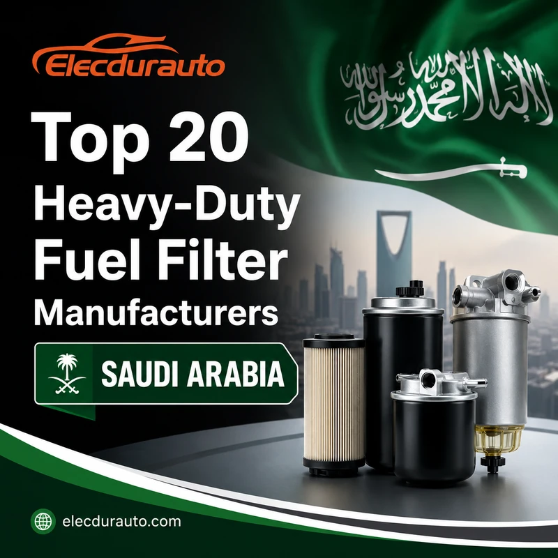 Os 20 principais fabricantes de filtros de combust&iacute;vel para servi&ccedil;os pesados ​​na Ar&aacute;bia Saudita