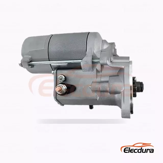 FYD355-N Motor de pornire pentru utilizare grea, 24 V 5,5 kW 11 dinți, vedere la terminalul din spate