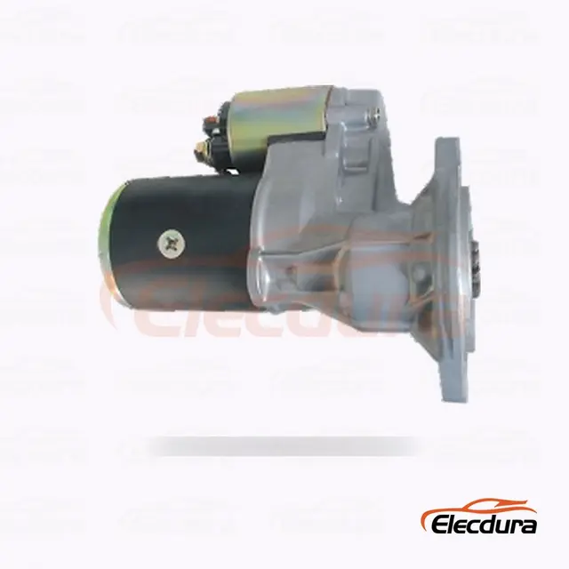 S114-254D Tipo Hitachi Motorino di avviamento , 12V 2,5 kW 9 denti, vista laterale completa