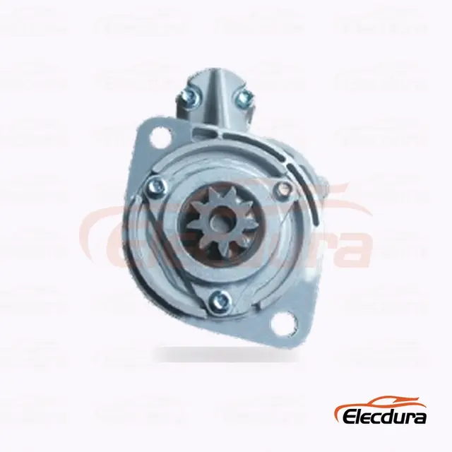 S25-580 Motor de pornire de tip Hitachi, 24 V 4,0 kW 9 dinți, vedere la terminalul din spate