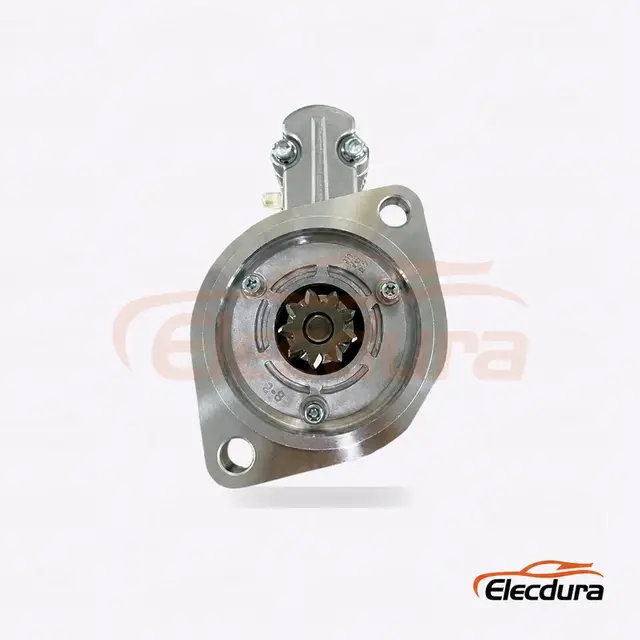 S14-211 Hitachi-Tipi Marş Motoru, 12V 2.8kW 9 Dişli, Komple Yan G&ouml;r&uuml;n&uuml;m