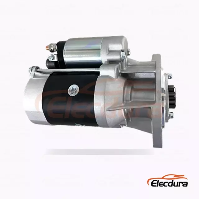 S13-404 มอเตอร์สตาร์ทแบบฮิตาชิ 12V 2.8kW 9 ฟัน มุมมองขั้วด้านหลัง