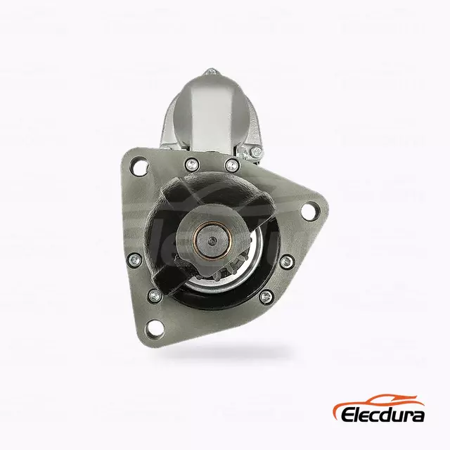 0-23000-7270 Distributeur de d&eacute;marreur Mitsubishi S6B, vue de face c&ocirc;t&eacute; entra&icirc;nement