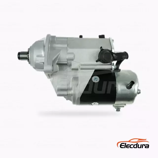 3920644 Cummins QSB5.9 스타터 모터 도매 24V 10T, 전체 측면도