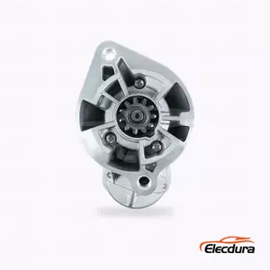 28100-56110 Toyota Land Cruiser 3.4 Starter Motor B2B nap&aacute;jen&iacute;, předn&iacute; pohled na hnac&iacute; konec