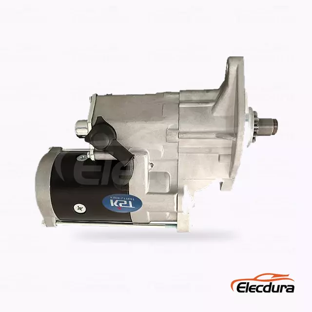 0K87T18400 Kia Rhino Startmotor Engros 24V 5,5kW, komplet set fra siden