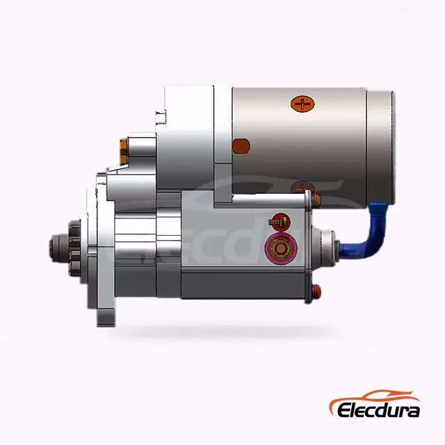 3266A00100 Mitsubishi S4S Startmotor Engrosforsyning, komplet set fra siden