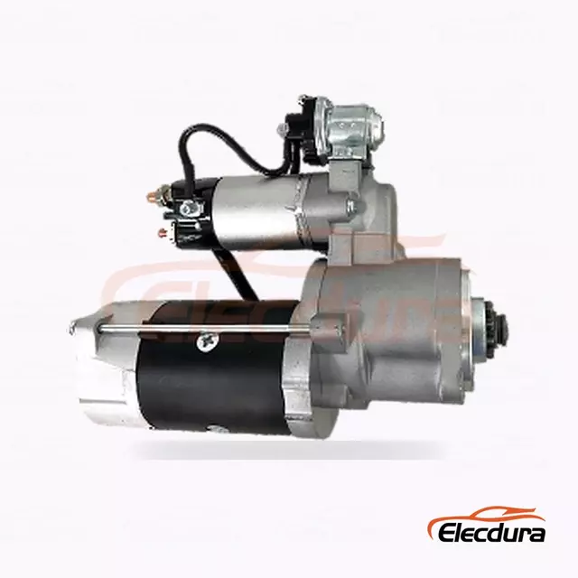 M3T-56174 Motor Starter Tugas Berat, 24V 6.0kW 10 Gigi, Tampilan Terminal Belakang