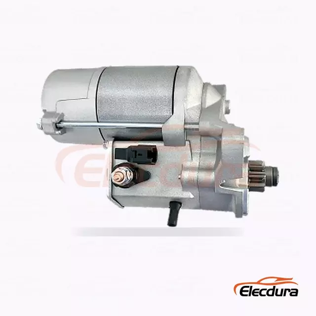 228000-3040 헤비듀티 스타터 모터, 12V 2.0kW 9톱니, 전체 측면도