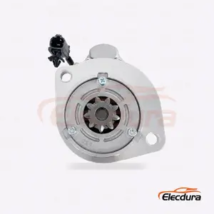 23300-MA70A Nissan Cabstar Anlasser, 12 V, 2,5 kW, 9 Z&auml;hne, komplette Seitenansicht