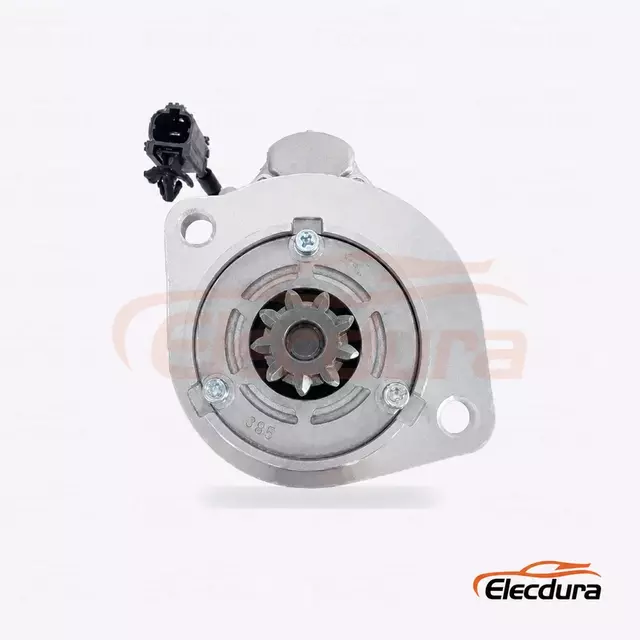 23300-MA70A Nissan Cabstar Starter Motor, 12V 2,5kW 9 zubů, kompletn&iacute; bočn&iacute; pohled