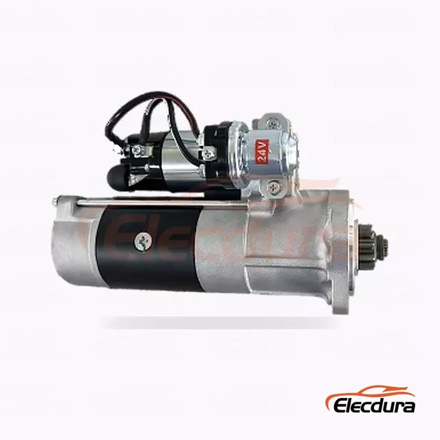 272-4774 Motor Starter Caterpillar, 24V 5kW 10 Gigi, Tampak Terminal Belakang