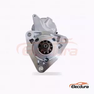 300N10464 startovac&iacute; motor New Holland, 12V 232kW, 10 zubů, kompletn&iacute; bočn&iacute; pohled
