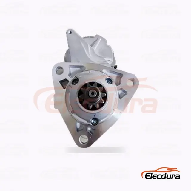 300N10464 Motor de arranque New Holland, 12 V, 232 kW, 10 dientes, vista lateral completa