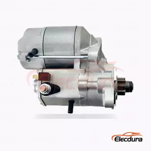Motor Starter Mesin 18980 Cummins B3.3, 12V 2.2kW 9 Gigi, Tampak Samping Lengkap