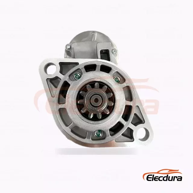 1-81100-3070 6HE1 6HH Startmotor, 24V 4,5kW 11 t&auml;nder, komplett sidovy