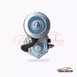 0001109035 Motorino di avviamento Perkins serie 100 e 400, 12 V 2,0 kW 9 denti, vista laterale completa