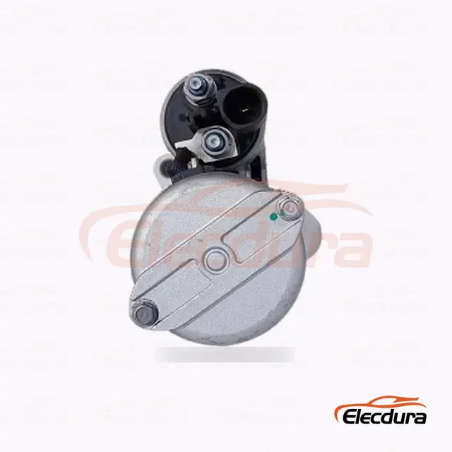 0399703159 MAN スターターモーター 、 12V 1.1 kW 13 歯、背面端子図