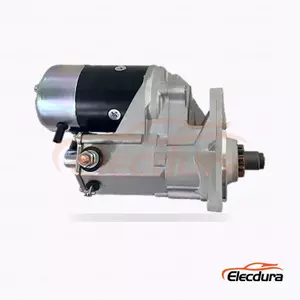028000-9140 Hino EH300 EH700 Marş Motoru, 24V 4.5kW 11 Dişli, Komple Yan G&ouml;r&uuml;n&uuml;m