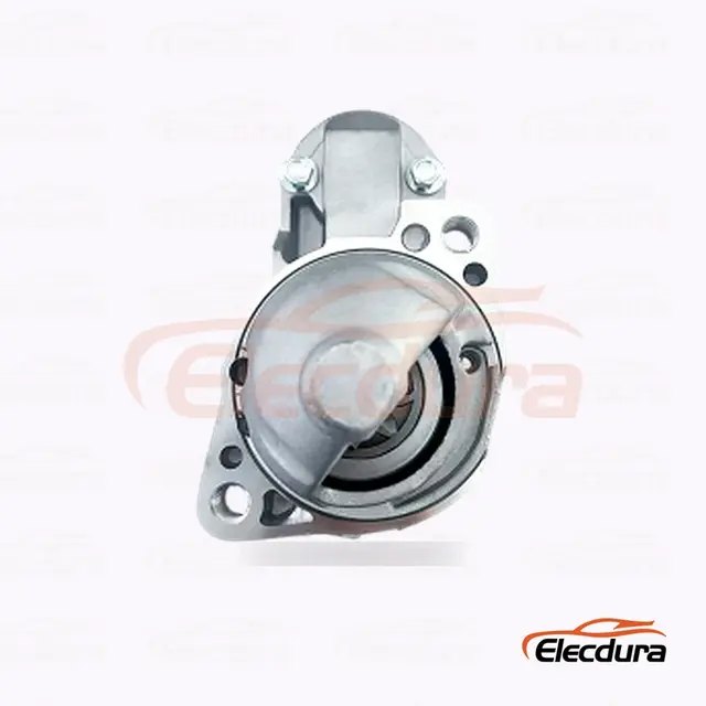 91273418 Motor de partida Mitsubishi, 12V 1,2kW 8 dentes, vista lateral completa