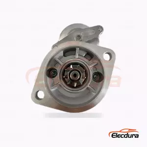 8-97112-865-2 D&eacute;marreur diesel Isuzu C240 ​​et 4JB1, 12 V 2,0 kW 9 dents, vue lat&eacute;rale compl&egrave;te
