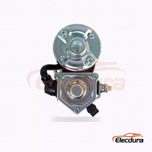 428000-0290 Toyota Hilux og Hiace dieselstartermotor, 12V 2,7kW 10 t&aelig;nder, set bagfra terminal
