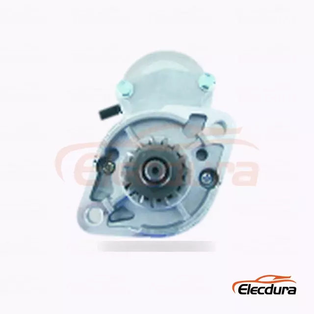 128000-2160 Motor de pornire pentru &icirc;ncărcător cu roți Kubota R400, 12V 2,0kW 11 dinți, vedere la terminalul din spate