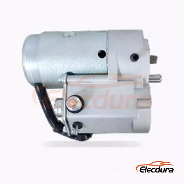 110626 Industrial con motor de arranque Denso, 12 V, 1,4 kW, 10 dientes, vista del terminal trasero