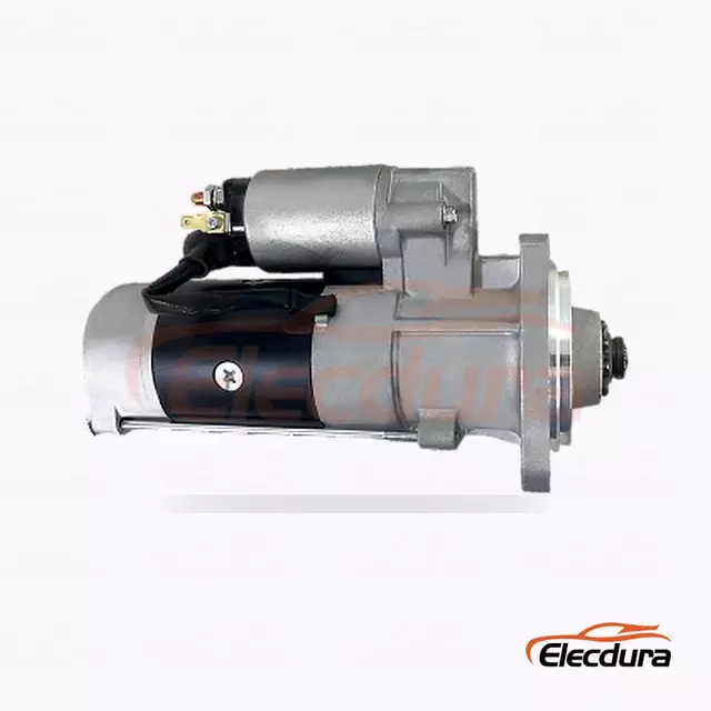 E710063012 Μίζα Daewoo, 12V 3,0kW 10 δόντια, Πίσω όψη ακροδεκτών