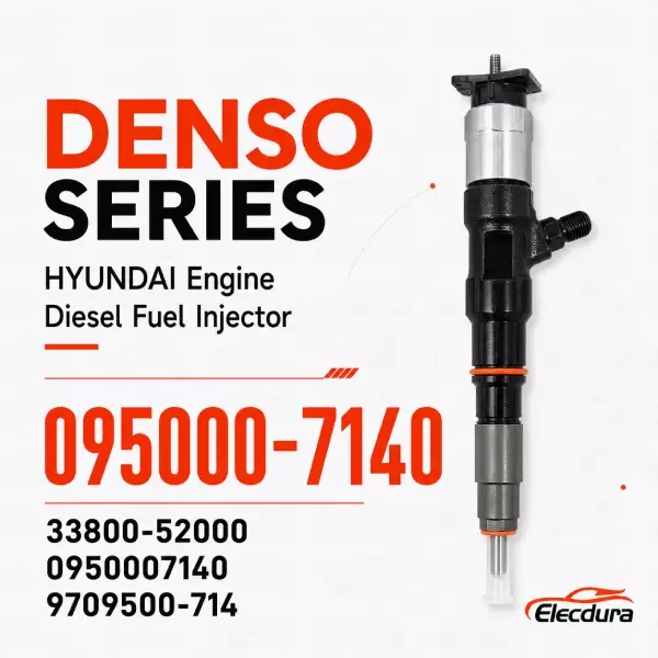 095000-7140 common rail diesel injektor til Hyundai D4GA motor